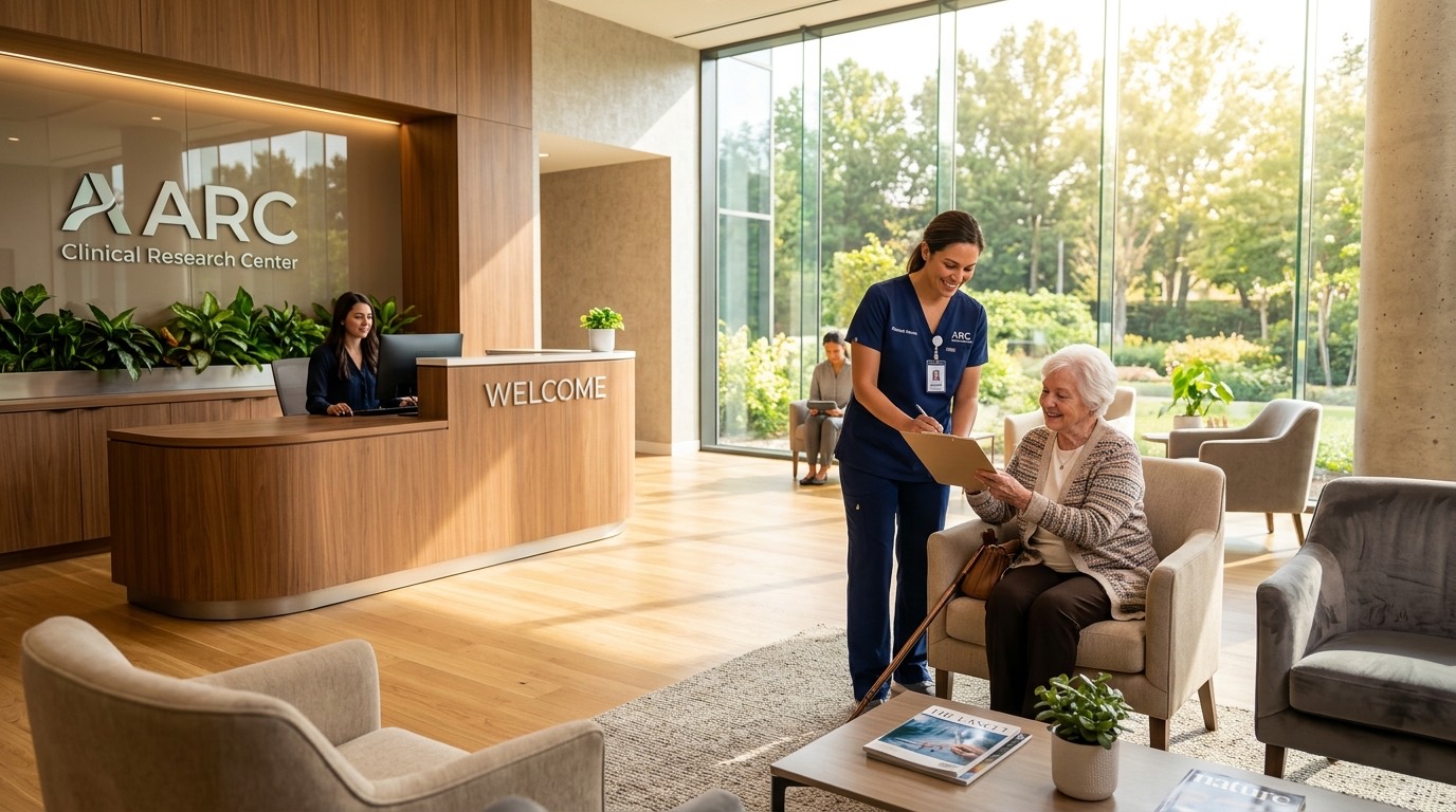 Reception and patient waiting area at the Azul Bio-Research facility